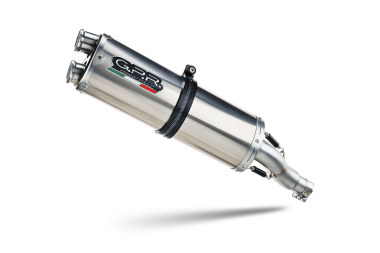 Voge 525DSX 2023-2024, Dual Inox, Slip-on exhaust including removable db killer and link pipe 