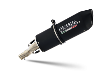 Gas Gas E 700 2023-2024, Furore Evo4 Nero, Slip-on exhaust including link pipe and removable db killer 