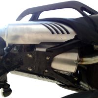 Yamaha Fz6 600-Fazer S1-S2  2004-2013, Titanium Ghost, Slip-on exhaust including removable db killer and link pipe 