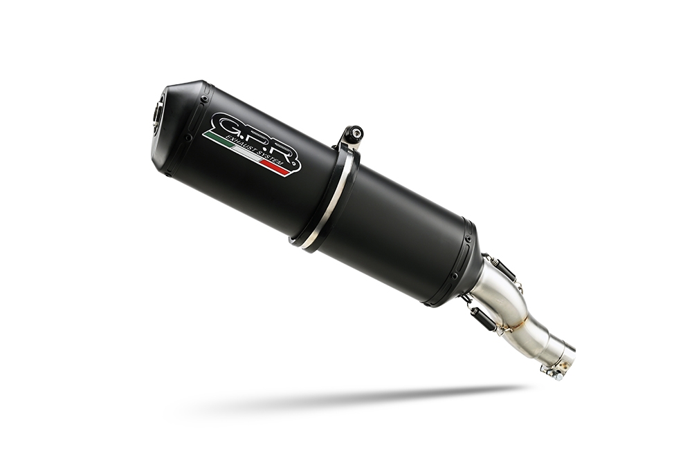 Kawasaki Versys 650 2006-2014, Ghisa , Slip-on exhaust including removable db killer and link pipe 