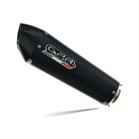 Voge 900DSX 2024-2025, GP Evo4 Black Titanium, Slip-on exhaust including removable db killer and link pipe 