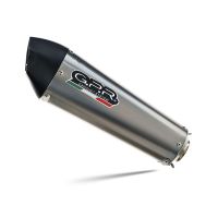 Honda CBR125R 2004-2010, Gpe Ann. titanium, Bolt-on silencer including removable db killer 