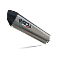 Benelli Bn 302 S 2015-2016, Gpe Ann. titanium, Slip-on exhaust including removable db killer and link pipe 