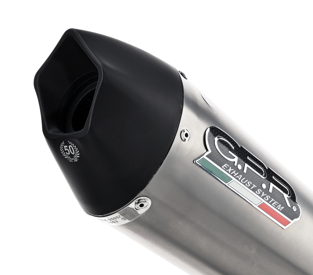 Triumph Daytona 660 2023-2025, Gpe Ann. titanium, Full system exhaust, including removable db killer 