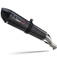 GPR exhaust compatible with  Suzuki V-Strom 650 2004-2011, Gpe Ann. Poppy, Mid-Full system exhaust including removable db killer 