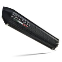 GPR exhaust compatible with  Suzuki V-Strom 650 2004-2011, Gpe Ann. Poppy, Mid-Full system exhaust including removable db killer 