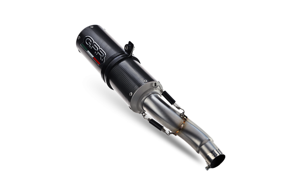 Benelli Bn 302 S 2017-2020, M3 Poppy , Slip-on exhaust including removable db killer and link pipe 