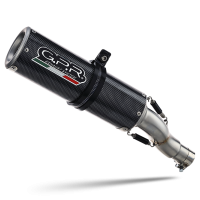 Benelli 502 C 2019-2020, M3 Poppy , Slip-on exhaust including removable db killer and link pipe 