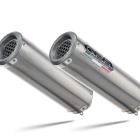 GPR exhaust compatible with  Kawasaki ZX-14R 2017-2022, M3 Titanium Natural, Dual slip-on including removable db killers and link pipes 