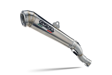 Honda Forza 750 2021-2024, Powercone Evo, Slip-on exhaust including removable db killer and link pipe 