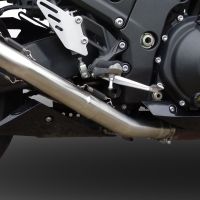 GPR exhaust compatible with  Kawasaki ZX-14R 2017-2022, M3 Titanium Natural, Dual slip-on including removable db killers and link pipes 